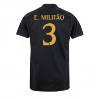 Real Madrid Eder Militao #3 Tredje Tröja 2023-24 Korta ärmar